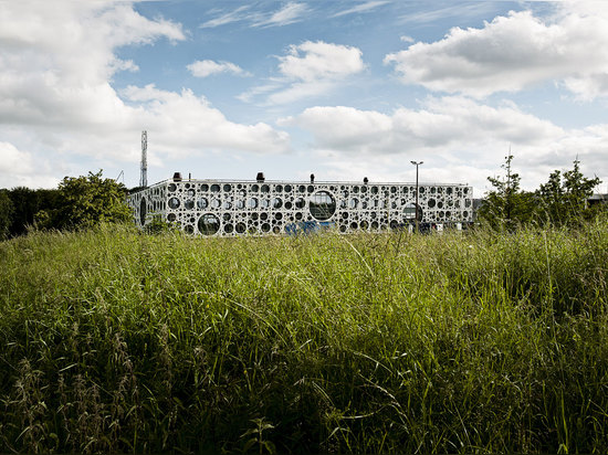 Architectes de C.F. Møller, corps enseignant technique, université du Danemark méridional, Odense, Danemark