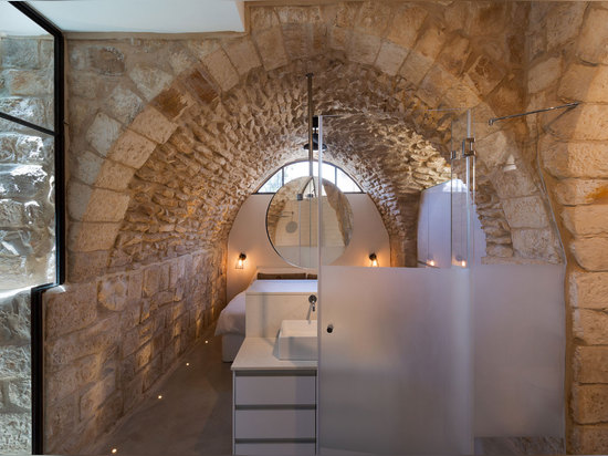 Architecture de Henkin Shavit et conception, Chambre de réflexion, Safed, Israël