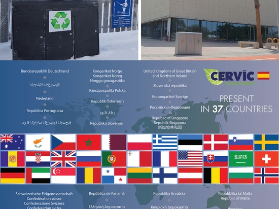 Cervic Environment, entreprise espagnole leader des poubelles de collecte sélective, célèbre la journée mondiale du recyclage sur les 5 continents