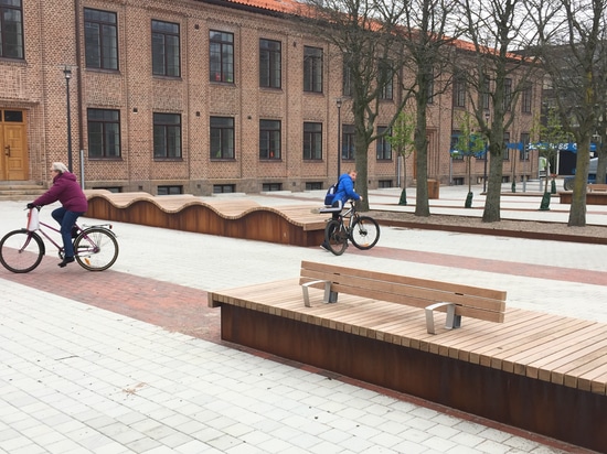 Un prix d’architecture pour une esplanade conviviale à Halmstad