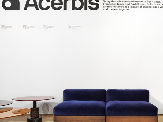 Acerbis présente la collection Remasters à Supersalone