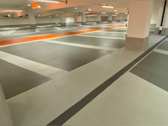 Caniveau de drainage du parking MEARIN PG EVO