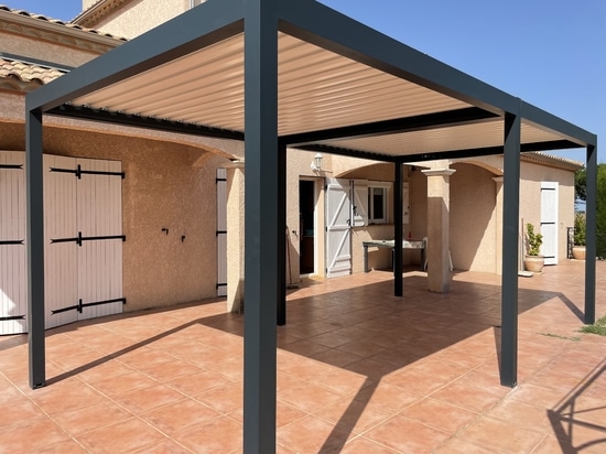 pergola autoportante 6x3m