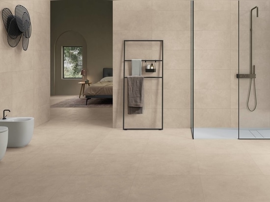 Ceramiche Keope présente GEO : la nouvelle collection, douce comme de la soie, qui s’inspire de l’esthétique de la terre crue.