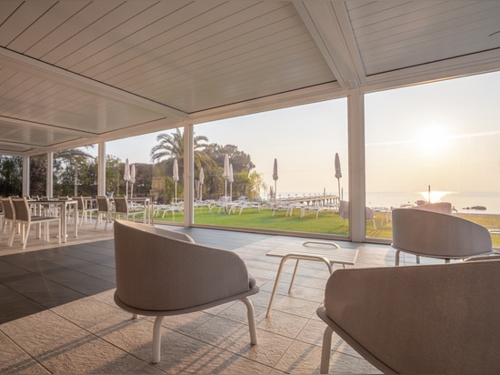 KE conçoit de nouveaux espaces sereins en harmonie avec la nature sur le lac de Garde