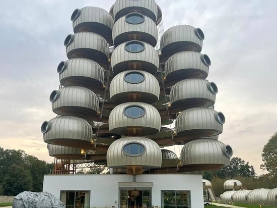 L'hôtel " L'Essenciel " Domaine le Château des Pères, à Piré-Chancé (France)