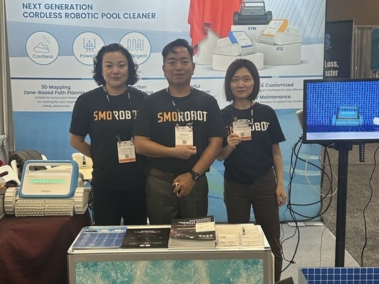 SMOROBOT présente ses innovations en matière de nettoyage de piscines à PSP Expo 2023