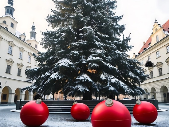 Une nouvelle ère dans la décoration de Noël urbaine : les ornements en polyéthylène !