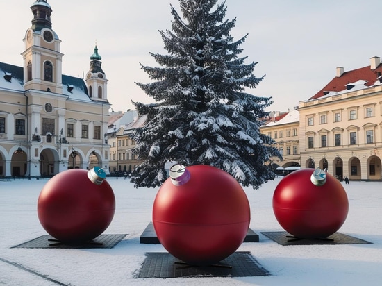 Une nouvelle ère dans la décoration de Noël urbaine : les ornements en polyéthylène !