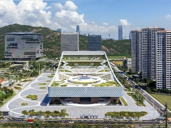 En Chine, un nouveau centre culturel réunit une salle de spectacles, une bibliothèque et un hall d'exposition