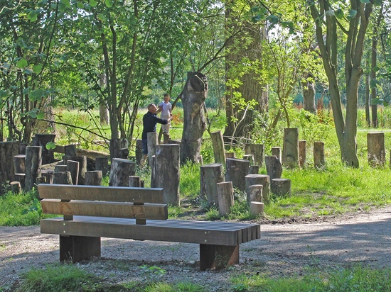 Bancs Rough&Ready 6 - Lage Bergse Bos, Rotterdam (NL)