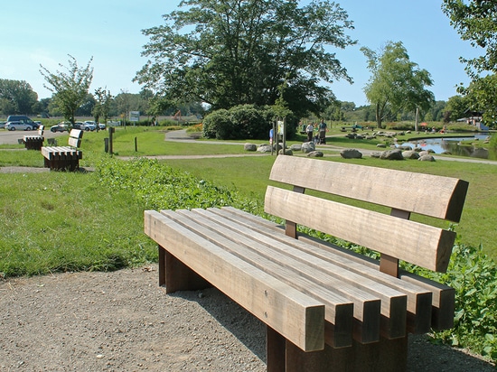 Bancs Rough&Ready 6 - Lage Bergse Bos, Rotterdam (NL)