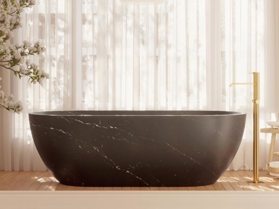 Baignoire en marbre Zurich Nero Marquina