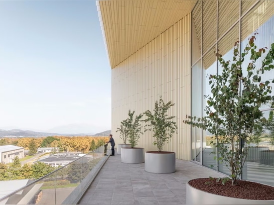 Un bâtiment construit par Bax est le premier bloc du nouveau parc d'activités de Ljubljana