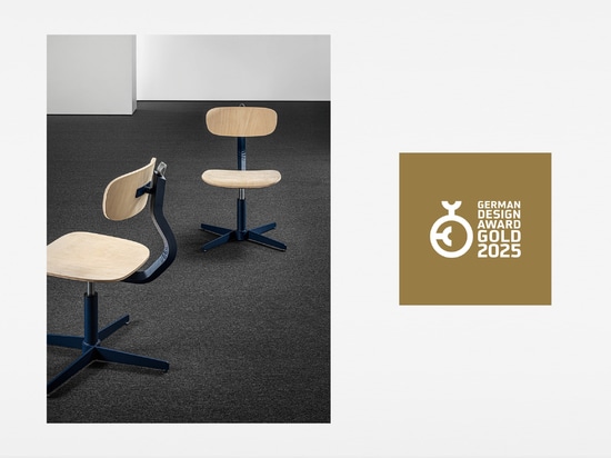 Typo design AMDL Circle | Gold "Excellent Product Design Furniture" (conception de produits d'ameublement)