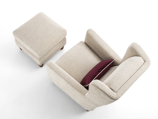 Fauteuil Romolo de Santambrogio
