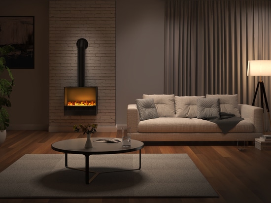 Cheminée Sogno dans un intérieur