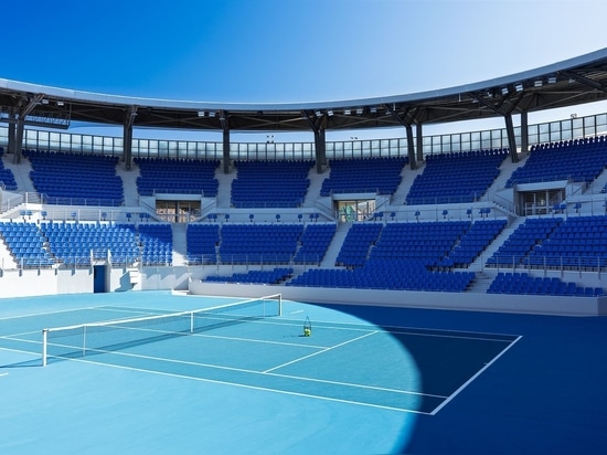 Modernisation du stade OAKA avec des sièges Daplast