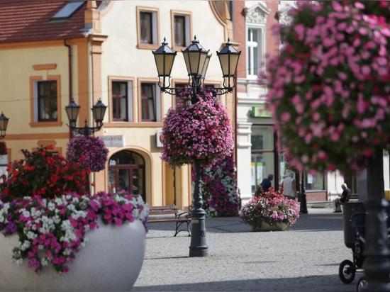 Jardinières de lampadaires : S'épanouir au-dessus des rues