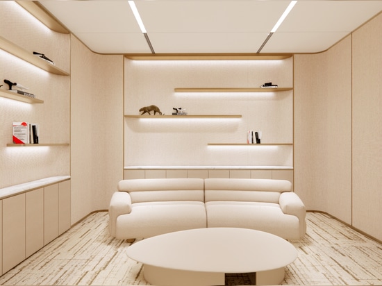 Le panneau mural acoustique ATY a été appliqué dans les bureaux de Cartier à Pékin et Shanghai