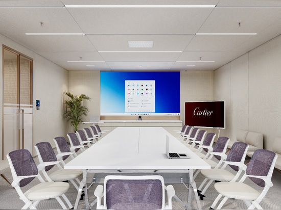 Le panneau mural acoustique ATY a été appliqué dans les bureaux de Cartier à Pékin et Shanghai