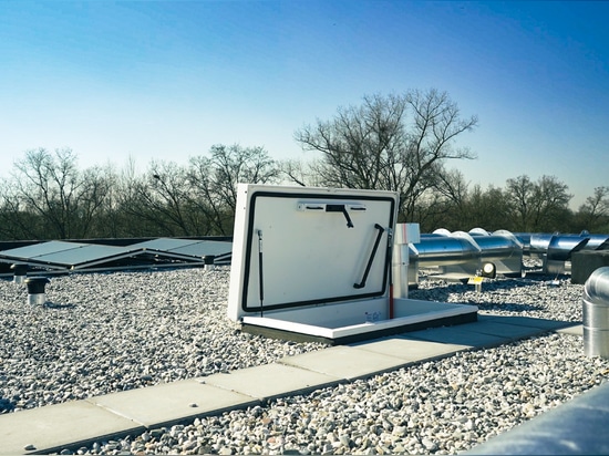 Trappes de toit DL-Series avec échelle amovible – Buurtschap te Veld, Eindhoven