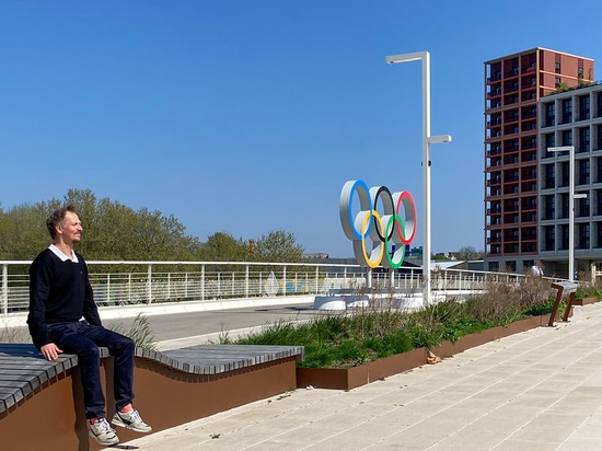 Îlots Solid Podium Surf - Pont Olympique Louafi Bouguera, Paris