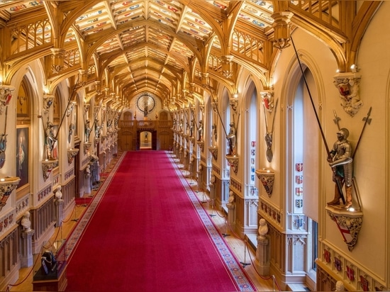 La Restauration des Sols Historiques du Château de Windsor