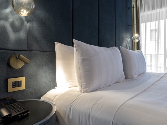 L'hôtel Nemi de Milan dispose d'un système électrique élégant avec des solutions AVE
