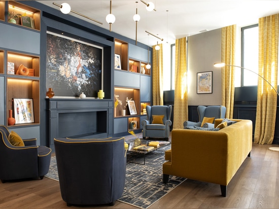 L'hôtel Nemi de Milan dispose d'un système électrique élégant avec des solutions AVE