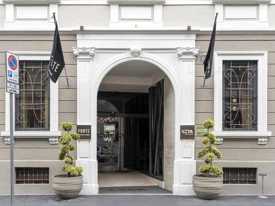 L'hôtel Nemi de Milan dispose d'un système électrique élégant avec des solutions AVE