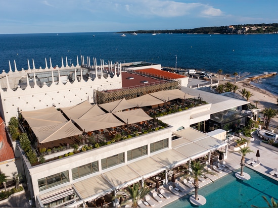 KE, l’esthétique essentielle et la conception sur mesure pour la terrasse branchée du Zuma Cannes