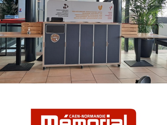 Meuble de tri Mallorca au Mémorial de Caen