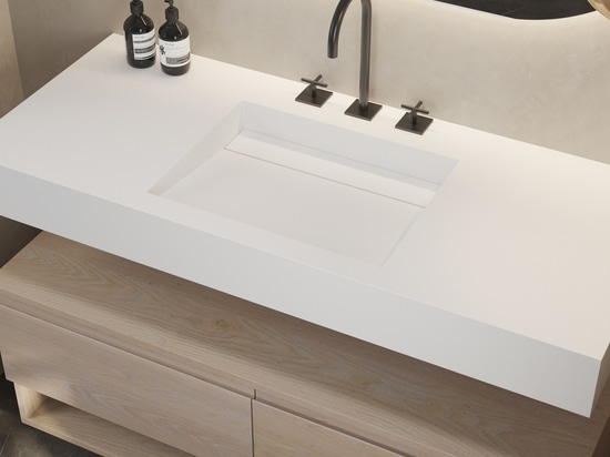 Cassiopeia Slim Corian® Vasque simple à suspendre