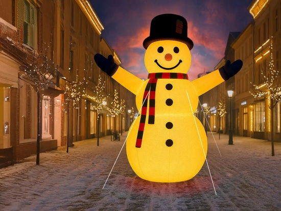 Décorations pour Noël : Figurines gonflables XXL