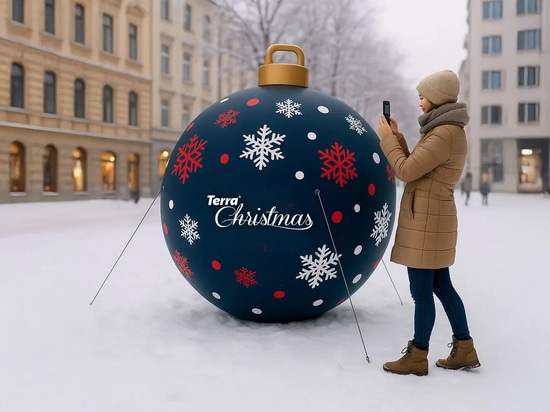 Décorations pour Noël : Figurines gonflables XXL