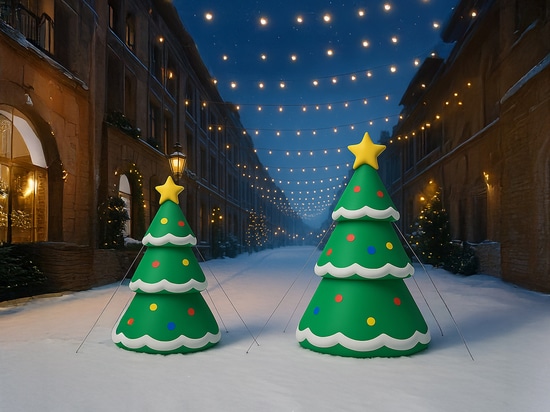 Décorations pour Noël : Figurines gonflables XXL