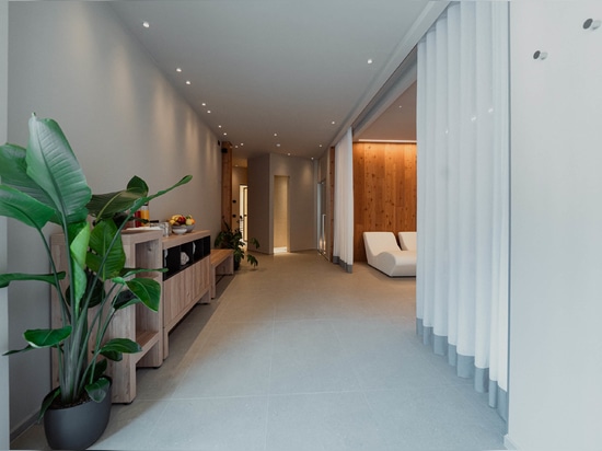 Photo de l'espace spa et bien-être copyright Mostesi Dolomites Spa Hotel