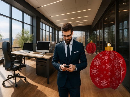 Boule à neige et décorations en Dibond : décorations de Noël belles et modernes pour l'intérieur