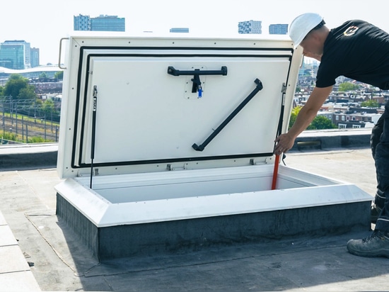 Trappes de toit pour projet résidentiel durable à Utrecht