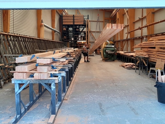 Atelier Woodspars, Le spécialiste Français du bois rond lamellé-collé sur mesure