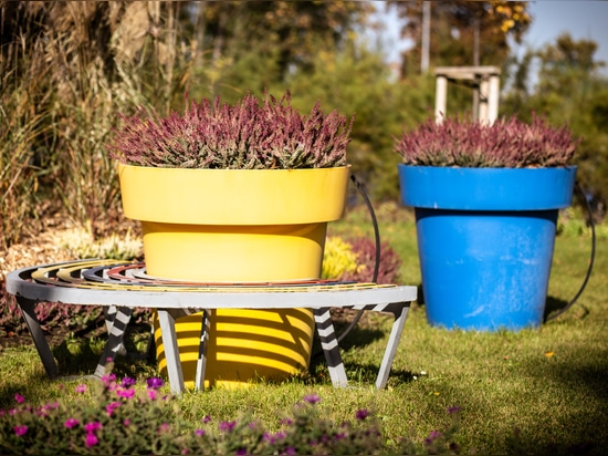 Pots urbains et tours de fleurs idéales pour les compositions d'automne