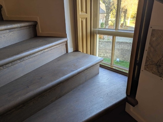 Dennebos Flooring parquet en chêne massif dans une couleur personnalisée
