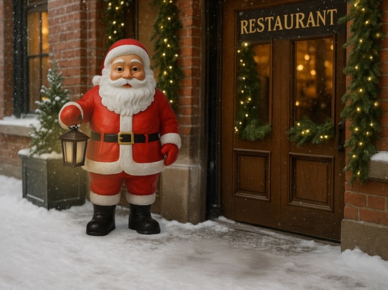 Figurines de Noël XXL : des décorations qui apportent la magie de Noël
