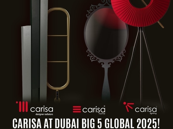 Carisa à Dubaï : Présentation de radiateurs design innovants sur la scène mondiale