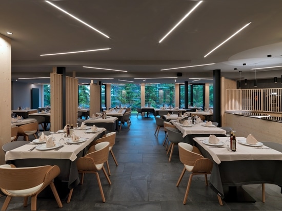 Hôtel Fedora : un exemple d’architecture alpine réalisé avec du grès cérame