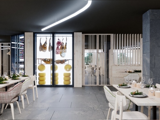 Hôtel Fedora : un exemple d’architecture alpine réalisé avec du grès cérame