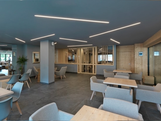 Hôtel Fedora : un exemple d’architecture alpine réalisé avec du grès cérame