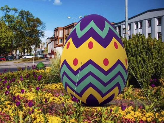 Tendances de Pâques dans les espaces urbains : les arrangements du printemps