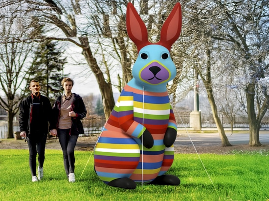 Tendances de Pâques dans les espaces urbains : les arrangements du printemps